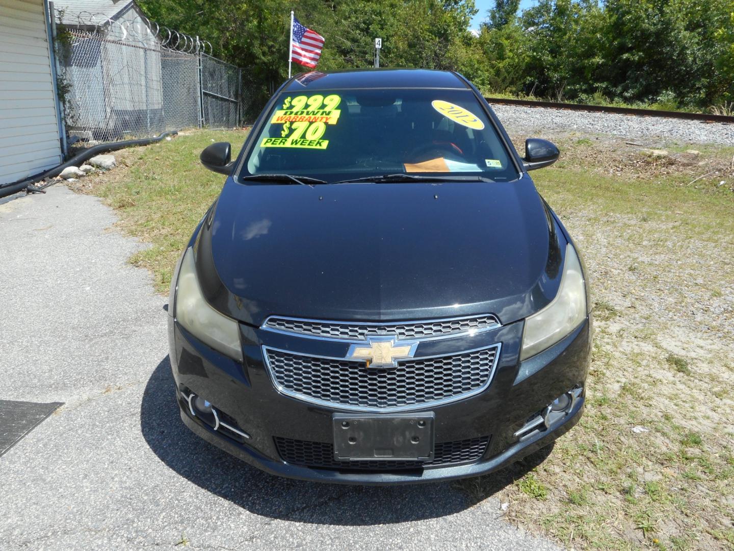 2012 Black Chevrolet Cruze (1G1PF5SC3C7) , located at 2553 Airline Blvd, Portsmouth, VA, 23701, (757) 488-8331, 36.813889, -76.357597 - ***VEHICLE TERMS*** Down Payment: $999 Weekly Payment: $70 APR: 23.9% Repayment Terms: 42 Months *** CALL ELIZABETH SMITH - DIRECTOR OF MARKETING @ 757-488-8331 TO SCHEDULE YOUR APPOINTMENT TODAY AND GET PRE-APPROVED RIGHT OVER THE PHONE*** - Photo#2